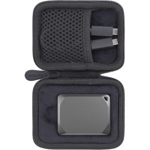 Harde Draagtas voor Draagbare SSD's - Beschermhoes voor Externe Solid State Drives Organizer