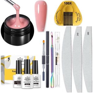 Born Pretty - Extension gel - Set - HEMA-vrij - Builder gel - Nagelgel - UV gel builder - Gel -Nagelverlenging - Buildergel - Builder gel gel nagels - UV gel - Gel nagels - Gelnagels