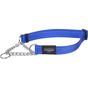 Rogz Utility Sliphalsband Ketting Blauw - Hondenhalsband - 37-56x2.0 cm