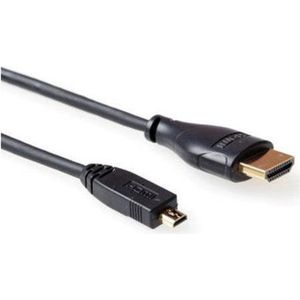 Advanced Cable Technology - 1.4 High Speed HDMI  naar Micro HDMI - 2 m - Zwart