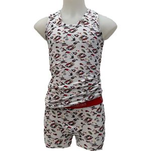 Embrator jongens Ondergoedsetje overall print Hello maat 92/98