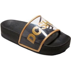 Dc Shoes Slider Platform Se Slippers Zwart EU 38 Vrouw