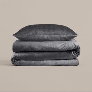 Sleeptime - Velvet Cartier - Dekbedovertrek - Antraciet - 140x200x220 + 1 Kussensloop 60x70