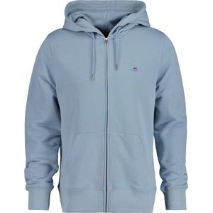Vest GANT Men Sweat Zip Dove Blue