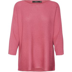 VERO MODA - VMNORA - Gebreide Pullover - Dames - 3/4 Mouwen - Boothals