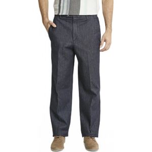 Rechte broek met comfortabele elastische tailleband