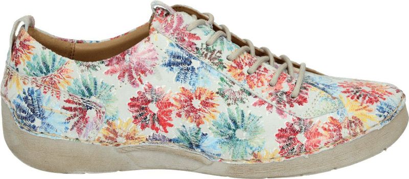 Josef Seibel - Fergey 56 - Sportieve Lage Damesschoenen - Veelkleurig - Suède