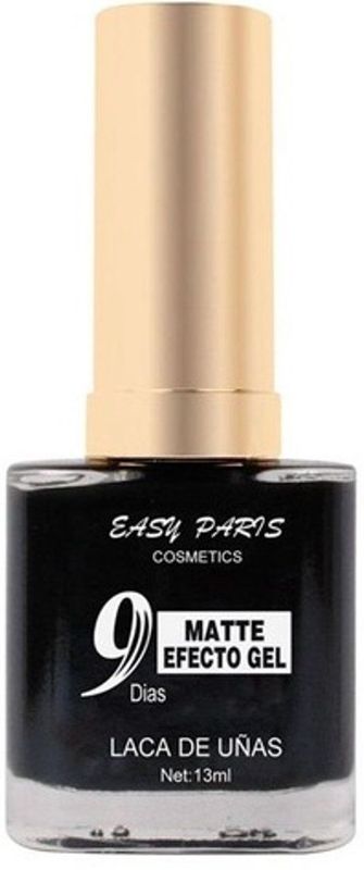 Easy Paris - Nagellak - Mat Zwart - 1 flesje met 13 ml inhoud - Nummer 062