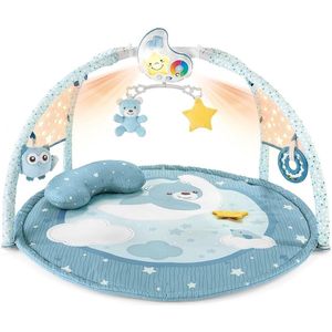 Baby Speelkleed Met Boog - Babyspeelgoed 0 Jaar - Kinderspeelgoed 1 Jaar - Speelmat - Babygym - Licht Blauw