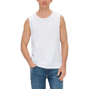 Basic heren T-shirt - Katoenen tanktop (Dubbelpack)