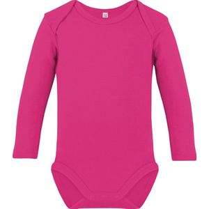 Romper met lange mouwen - Cherry Pink - Maat 62/68 - Link Kids Wear