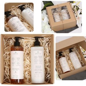 PRIJA - Cosmetica set: Regenererende shampoo, beschermende haarconditioner 2x380ml