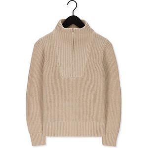 CC Heart Avery Zip Knit Sweater Truien & vesten Dames - Sweater - Hoodie - Vest- Zand - Maat XL