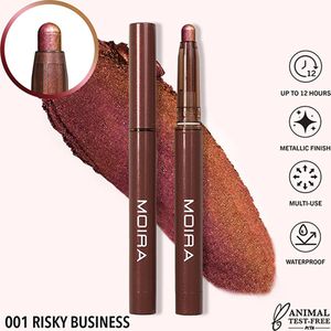 Moira - Stellar Glaze Stick - Oogschaduw - 001 Risky Business