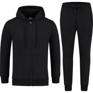 Paulo Vici Tracksuit - Trainingspak heren - Joggingpak - Zwart