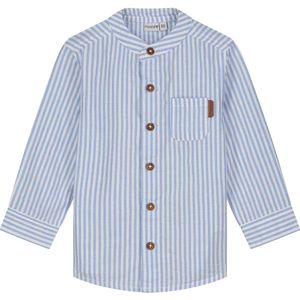 Prénatal baby blouse - Jongens - Midblue - Maat 68