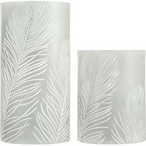 Pauleen Cosy Feather LED-Kaarsen Wax - 2 Stuks