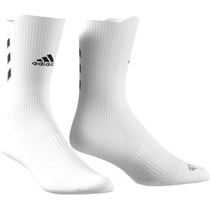 adidas - Alphaskin Crew Light Cushion Sock - Sportsokken - 46 - 48 - Wit