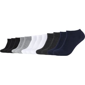 Camano - CA-Zacht - Unisex Sneakersokken - Veelkleurig - 12 Paar