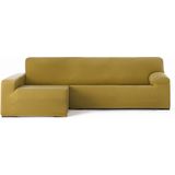 Hoes voor chaise longue met lange armleuning links Eysa BRONX Mosterd 170 x 110 x 310 cm