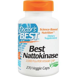 Doctor's Best - Nattokinase - 2,000 FU - 270 capsules