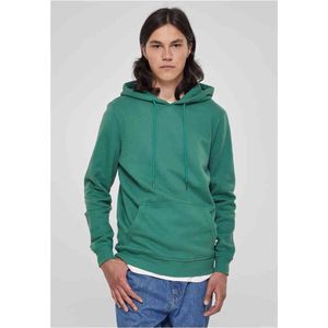 Urban Classics - Organic Basic Hoodie/trui - L - Groen