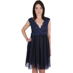 Marineblauwe jurk van John Zack