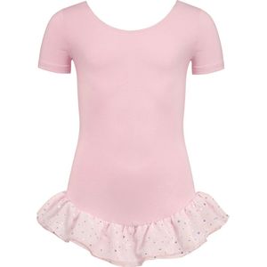 Papillon - Balletpak - Meisjes - Maat 128 - Rose