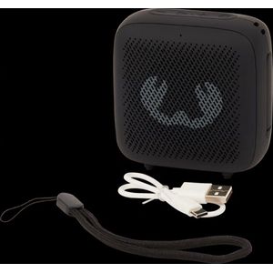 Fresh 'N Rebel - Bluetooth Speaker - Draadloze Bluetooth Speaker - Draagbare Bluetooth Speaker - Speakers - Spatdichte Speaker - Hoogwaardig Kwaliteit Speaker - Muziekbox - Zwart