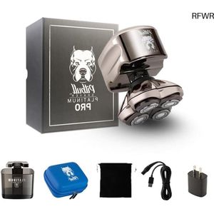 RFWR® Elektrisch Scheerapparaat voor Hoofd en Gezicht - Waterbestendig en Draadloos