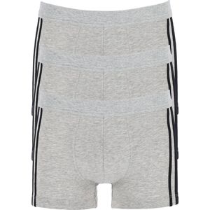 SCHIESSER 95/5 Stretch shorts (3-pack) - zwart - blauw en grijs - Maat: XXL