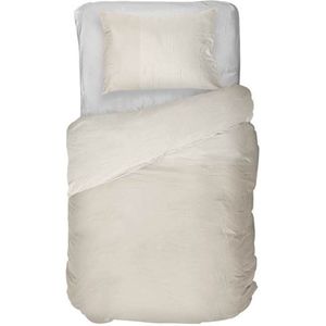 Kayori - Erimo - Dekbedovertrek - Offwhite - Eenpersoons - 140x200/220 cm