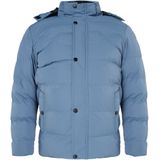 Mo - Gewatteerd Jack - Blauw - Heren