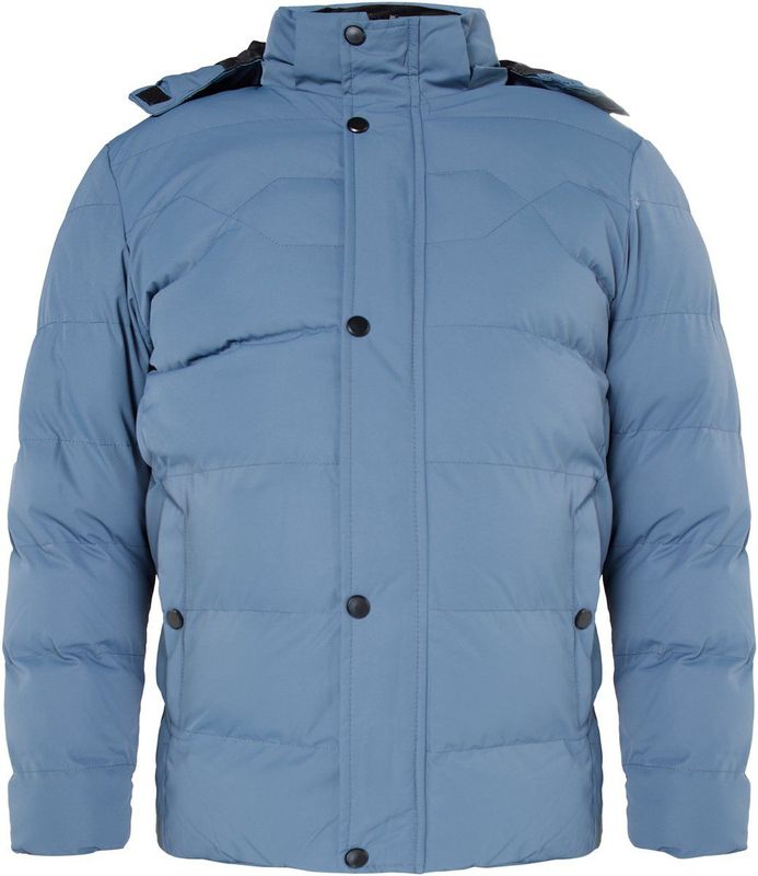 Mo - Gewatteerd Jack - Blauw - Heren