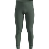 Odlo - Merino 160 Bl Bottom Long - Merino-ondergoed - Grijs/Olijfgroen
