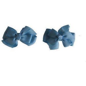 Jessidress Haarclips met kleine strikjes - Blauw