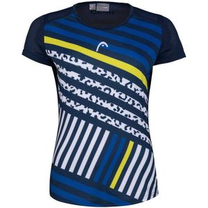 Head Racket Sammy T-shirt Met Korte Mouwen Blauw M Vrouw