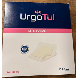 URGO - UrgoTül - Lite Border - 15 x 20 cm - 5 stuks per doos