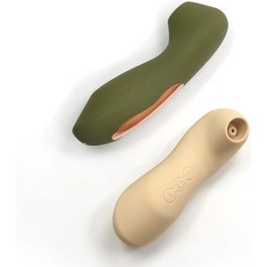 Aurora Whisper - Beige Satisfier - Vibrator voor Vrouwen - Sex Toys voor Vrouwen en Koppels - Seksspeeltjes - Satisfier - Clitoris stimulator - Vibrator
