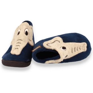 Cienta Jongens Pantoffel Blauw BLAUW 18