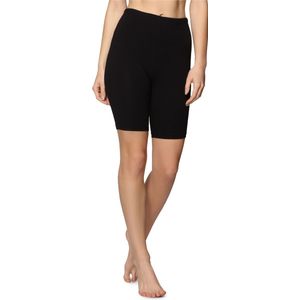 Bellivalini BLV-BLV50-157-LE Dames Leggings - Sport - Vrijetijdsbroek - Kort - Katoen - Sporbroek - Yogabroek - Zwart - S