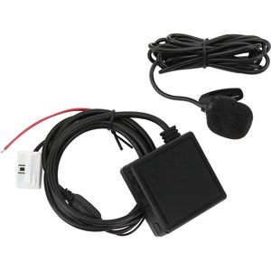 Car Audio Connector, DC12V Stable Connection Bluetooth 5.0 AUX Cable with Microphone for Car Replacement for Peugeot 307 308 407 807