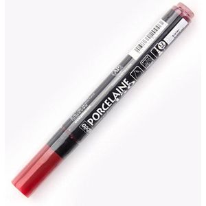 Pebeo Porcelaine |Scarlet Red - stift 1,2mm