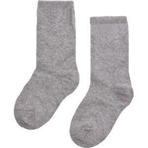 iN ControL 6pack effen sokken - Grey Melange - 19/22