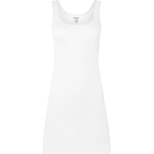 GAUBERT® GBTW-819-White Bamboe Onderjurk Brede Bandjes 84CM S/M