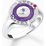 Thomas Sabo - TR2438-390-13 - Ring - Violet - 925er Zilver - Zirkoon
