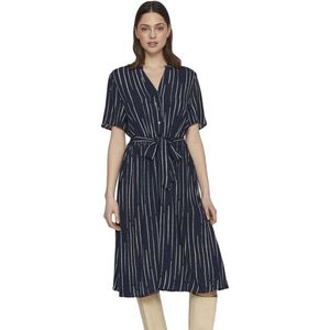 Vila - Moashly - Korte Jurk - Navy Blazer - A-lijn