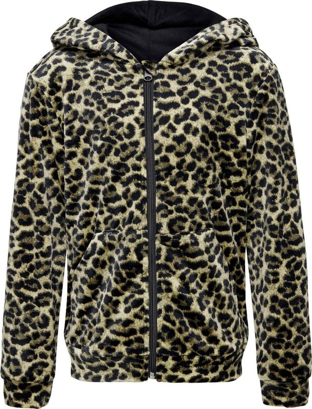 KOGLAYA - L/S REG ZIP HOOD SWT - Peyote - Kleding