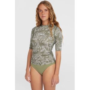 O´neill - Essentials - Skin Rashguard - Groen - UPF 50+ Bescherming