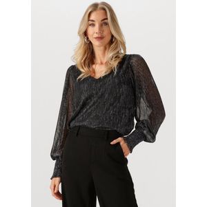 Minus Mavena Blouse Dames - Jurken - Zwart - Maat 34